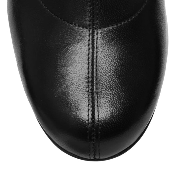 Christian Louboutin Study Stretch 85 Black Nappa Leather Knee High Heel Boot 36 - Picture 8 of 16